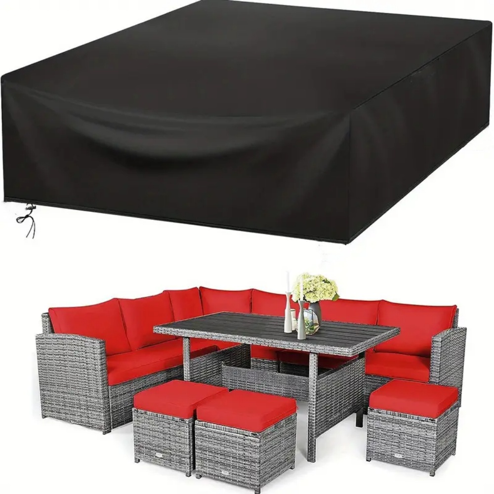 Outdoor Furniture Table And Chairs - (102-137 인치 길이) 크기 야외 파티오