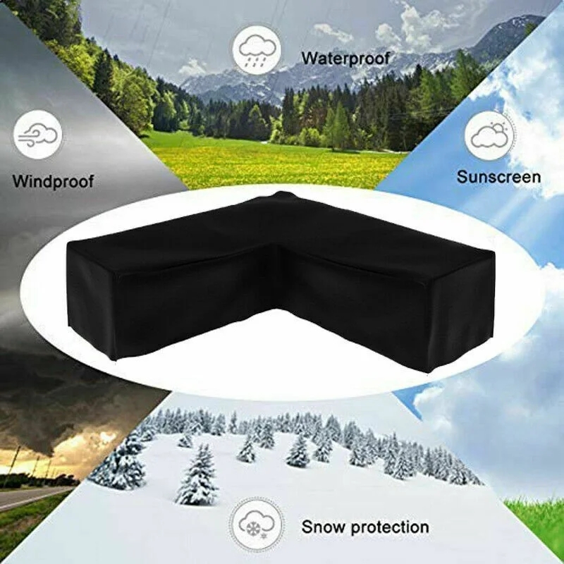 Outdoor Furniture Cover Xl - 야외용 L자형 소파 커버/가구 커버, 방수,