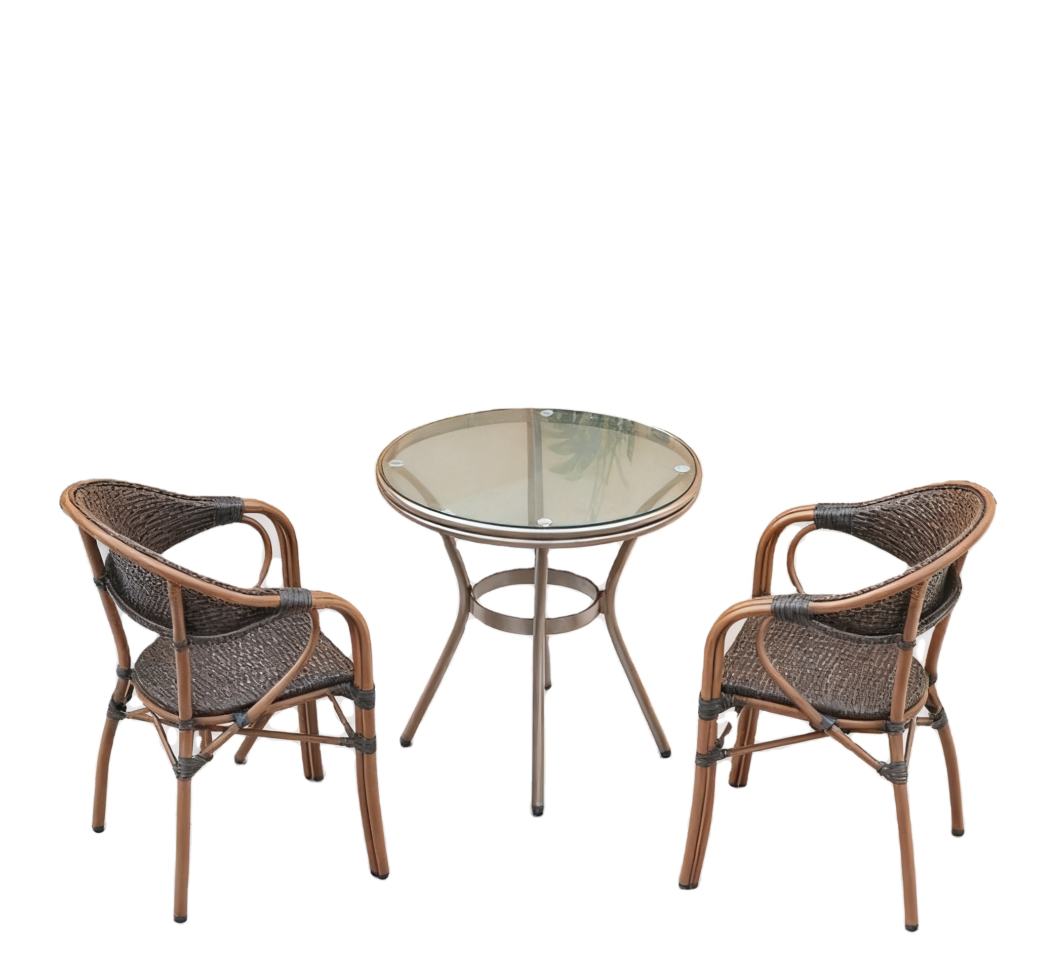 야외용 스태커블 위커 비스트로 의자, 빈티지 야외 레스 - Outdoor Furniture For Cafe 리뷰 및 가격