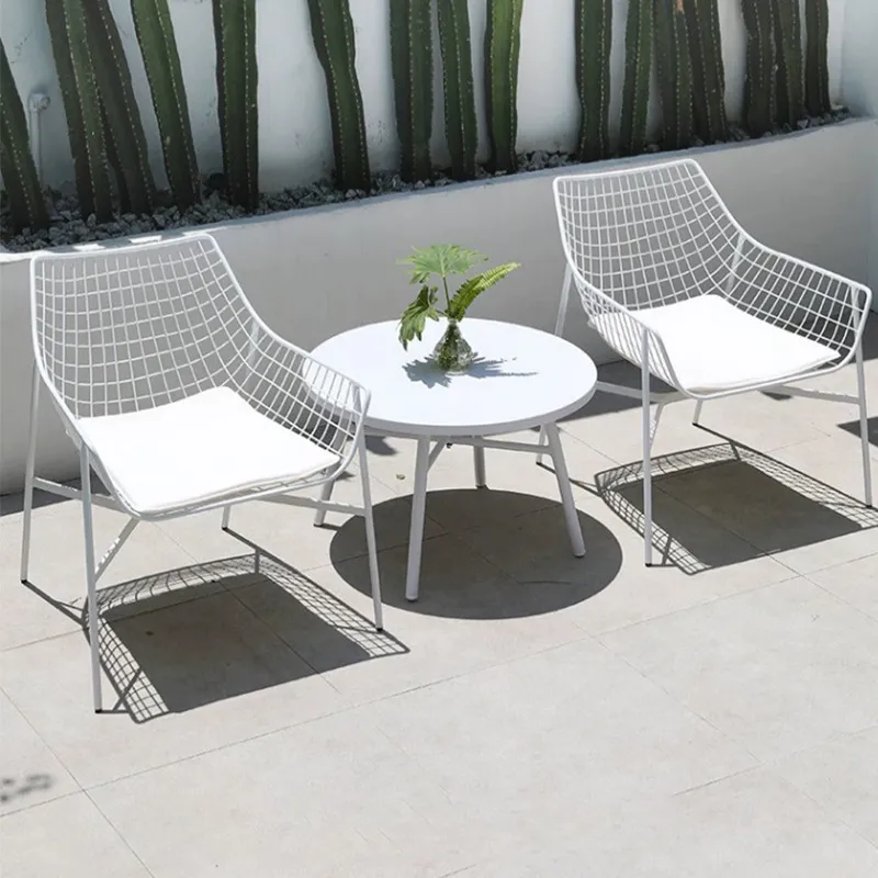 야외용 단철 테이블 및 의자 세트 방수 정원 파티오 발 - Outdoor Furniture For Cafe 리뷰 및 가격