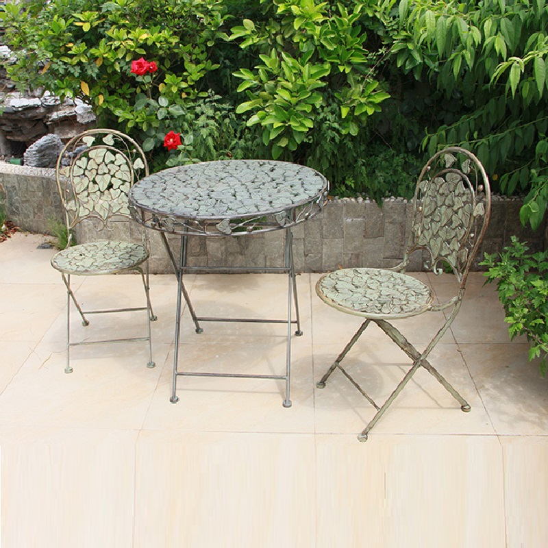 Old Courtyard Retro Iron Table - Outdoor Furniture Europe 리뷰 및 가격