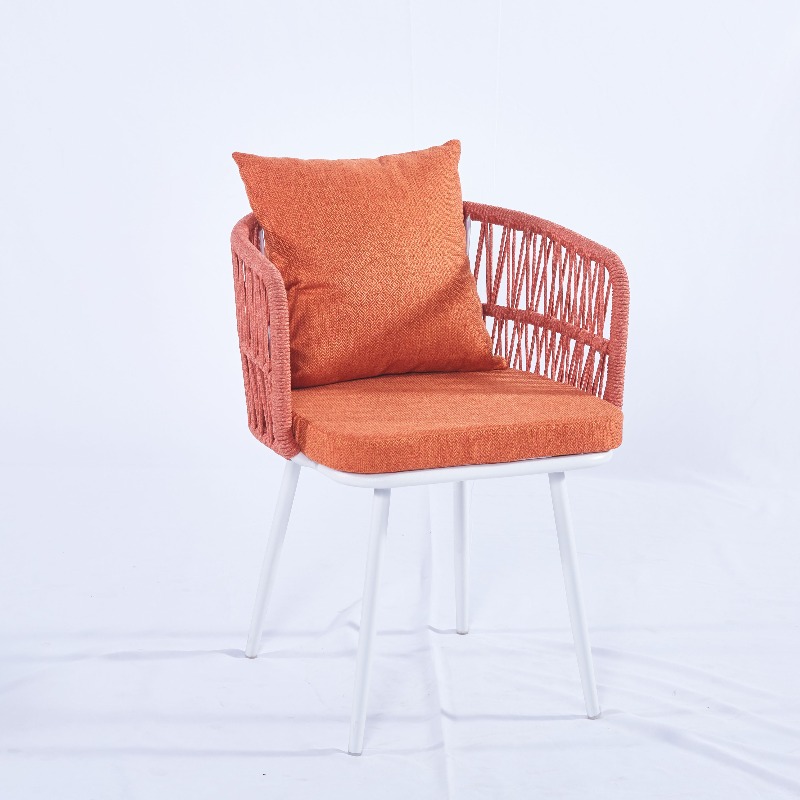 2023 디자인 직조 로프 야외 가구 도매 철제 프레임 - Outdoor Furniture For Cafe 리뷰 및 가격