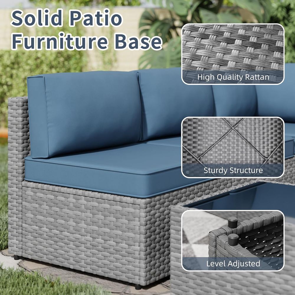 화덕 테이블이 포함된 5피스 야외 파티오 가구 세트,  - Outdoor Furniture With Fire Pit Table 리뷰 및 가격