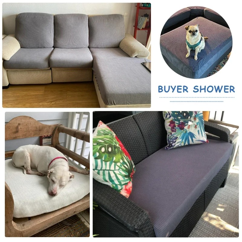 1PC 방수 소파 시트 쿠션 커버 폴라 플리스 소파 커 - Outdoor Furniture No Cushions 리뷰 및 가격