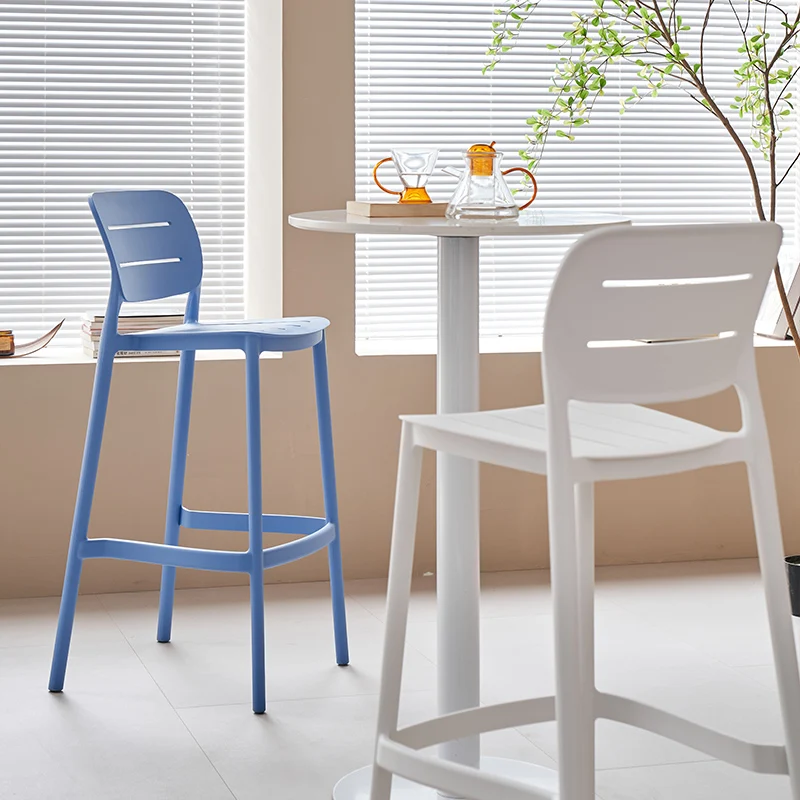 럭셔리 플라스틱 바 의자 적층형 야외 높은 스툴 바 의 - Outdoor Furniture Europe 리뷰 및 가격