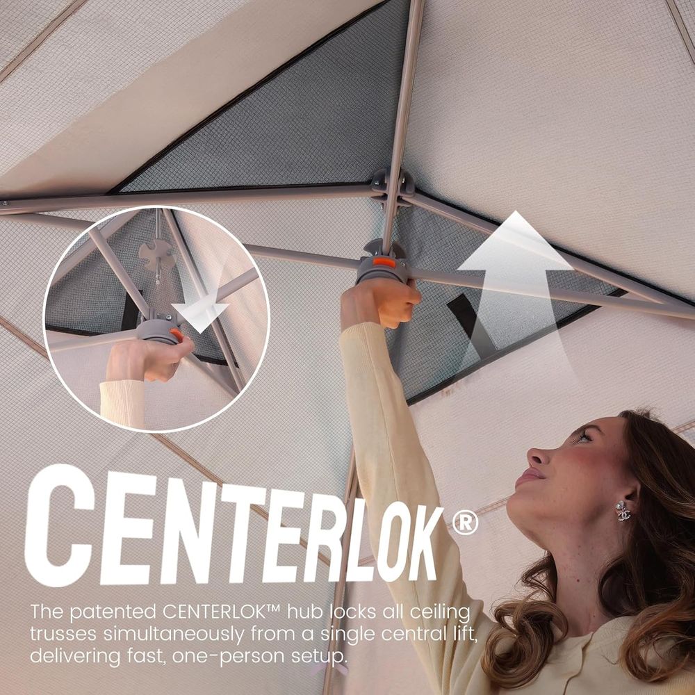 10x10 업 텐트, 원터치 설치 해변 텐트 - 야외용 - Outdoor Furniture Rooms To Go 리뷰 및 가격