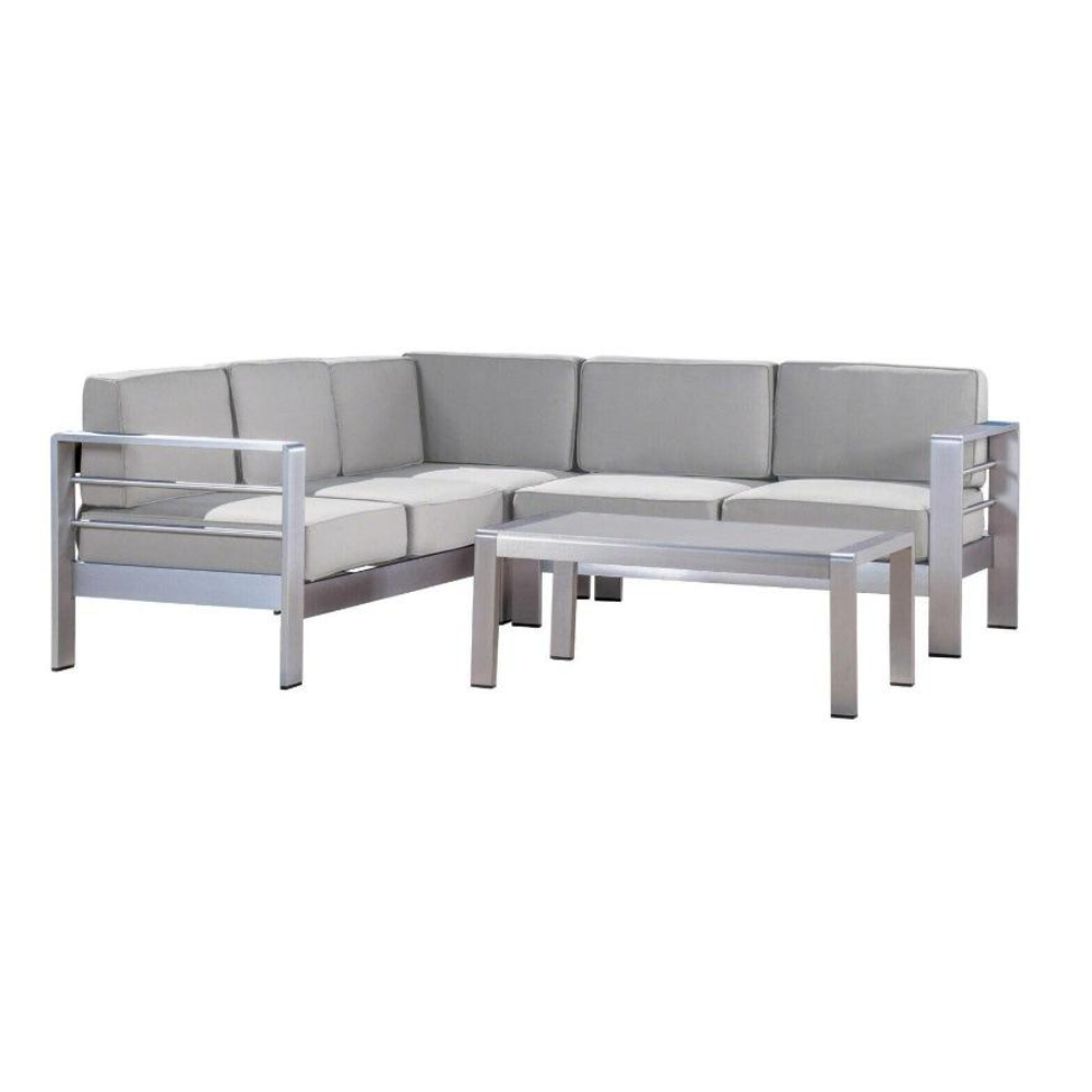 호텔 모던 알루미늄 야외 가구 빌라 정원 소파 세트 내 - Outdoor Furniture Europe 리뷰 및 가격