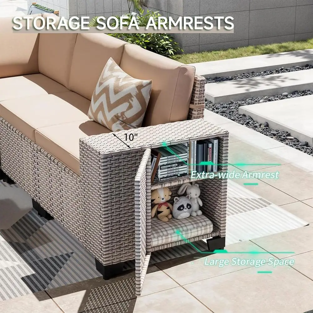 7피스 야외 파티오 가구 세트(화덕 포함), 유리 커피 - Outdoor Furniture With Fire Pit Table 리뷰 및 가격