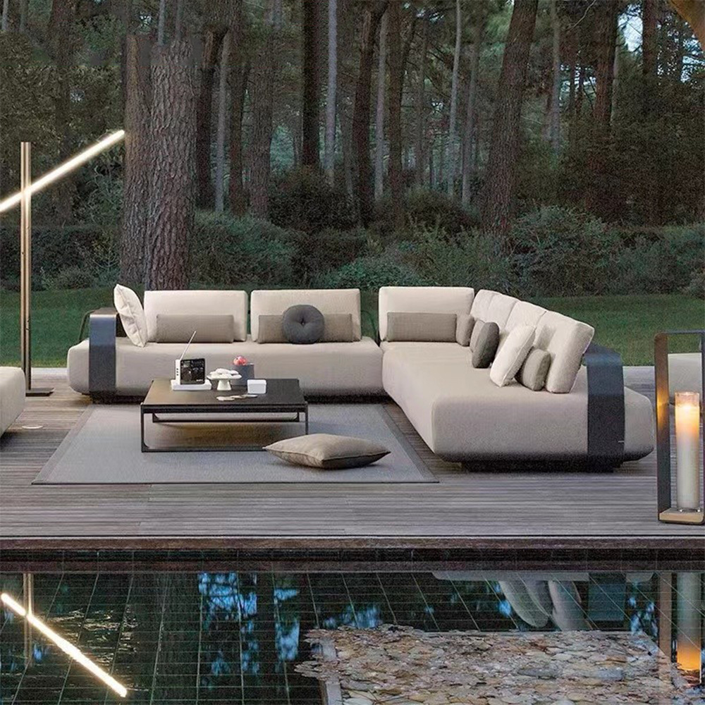 소파 세트 맞춤형 야외 소파 안뜰 알루미늄 합금 레저  - Outdoor Furniture Europe 리뷰 및 가격
