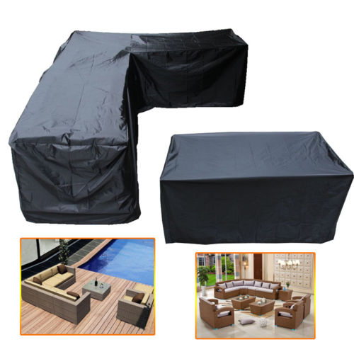 방수 야외 가구 커버, L 모양 코너 가든 파티오 등나 - Outdoor Furniture Cover Xl 리뷰 및 가격