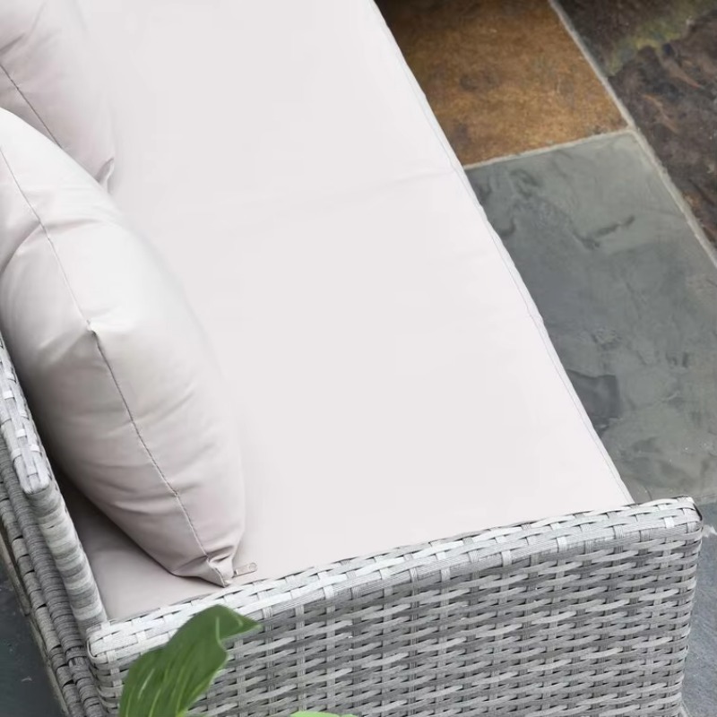 모든 날씨에 적합한 야외 파티오 PE 라탄 위커 코너  - Outdoor Furniture No Cushions 리뷰 및 가격