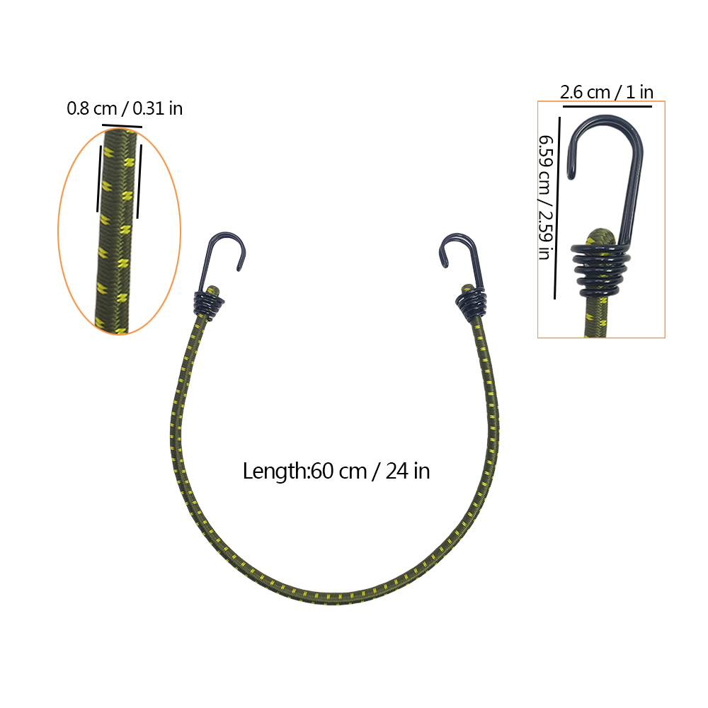 4 개/대 두꺼운 탄성 밴드 묶는 밧줄 CordsTen - Outdoor Furniture Rope 리뷰 및 가격