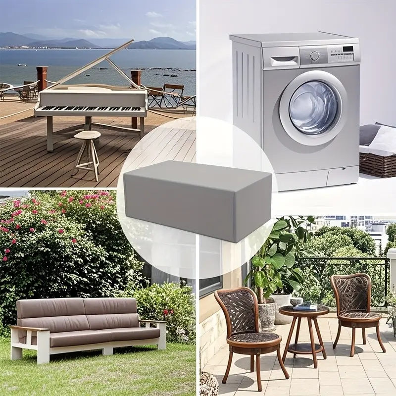 실버 옥스포드 원단 보호 커버 - 야외 정원 가구, 파 - Outdoor Furniture Table And Chairs 리뷰 및 가격